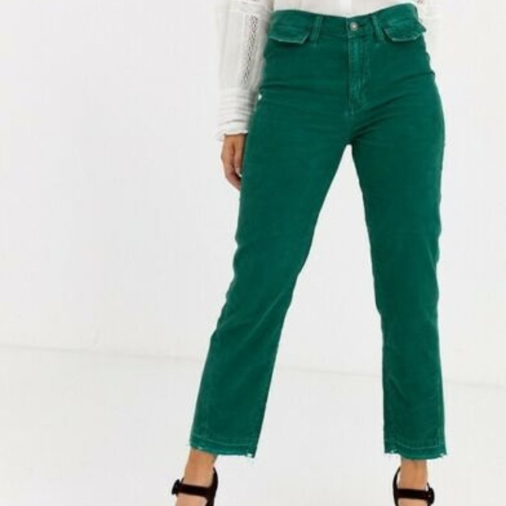 NWT Free People Aces High Straight Leg Corduroy - Picture 3 of 8